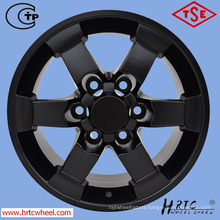 matt black replica alloy wheels for SUV cars